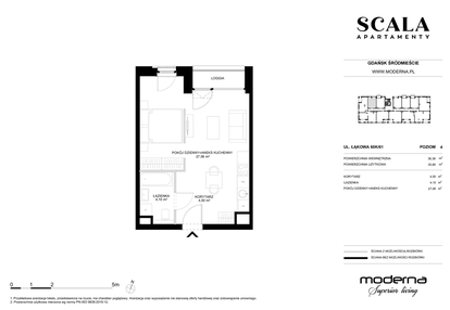 Mieszkanie w inwestycji: Scala