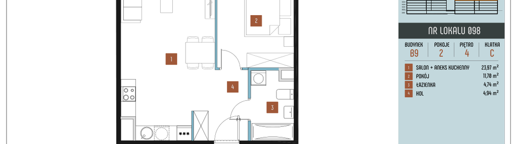 Mieszkanie w inwestycji: Nowa Praga