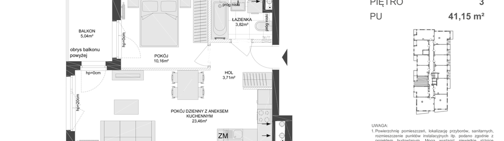 Mieszkanie w inwestycji: Osiedle Synteza etap II