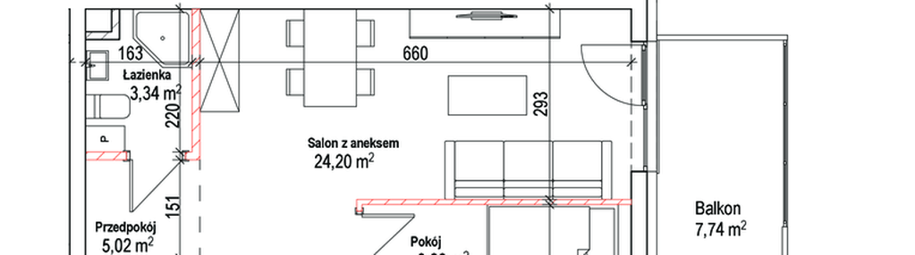 Mieszkanie w inwestycji: Łowicka 25