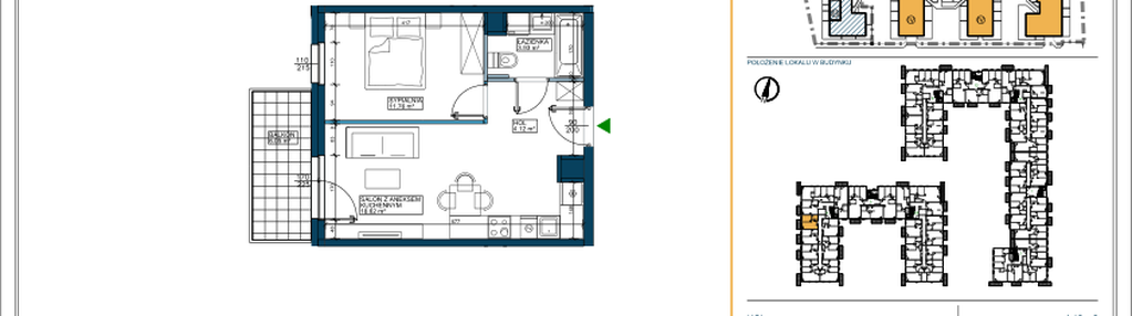 Mieszkanie w inwestycji: Osiedle Hemara - etap III bud. 2 i 3