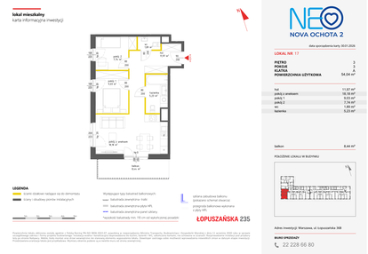Mieszkanie w inwestycji: Neo Nova Ochota 2