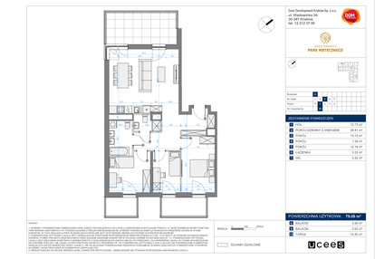 Mieszkanie w inwestycji: Apartamenty Park Matecznego Etap 2