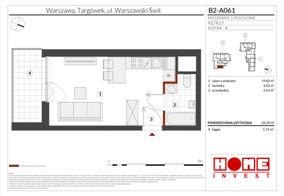 Mieszkanie w inwestycji: Warszawski Świt etap IX