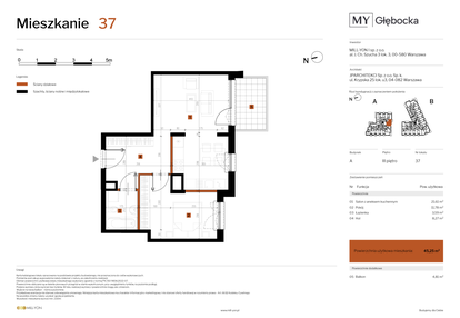 Mieszkanie w inwestycji: MY Głębocka