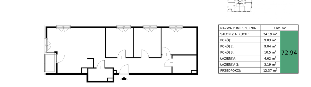Mieszkanie w inwestycji: Osiedle Lasówka etap II