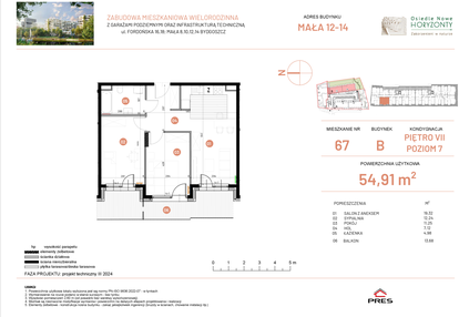 Mieszkanie w inwestycji: Osiedle Nowe Horyzonty etap III