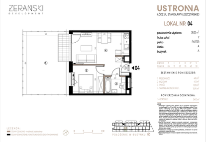 Mieszkanie w inwestycji: Ustronna