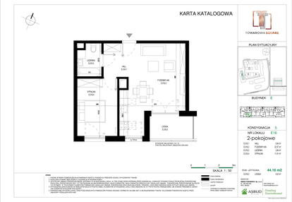 Mieszkanie w inwestycji: Towarowa Square