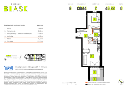 Mieszkanie w inwestycji: Osiedle BLASK - Etap I
