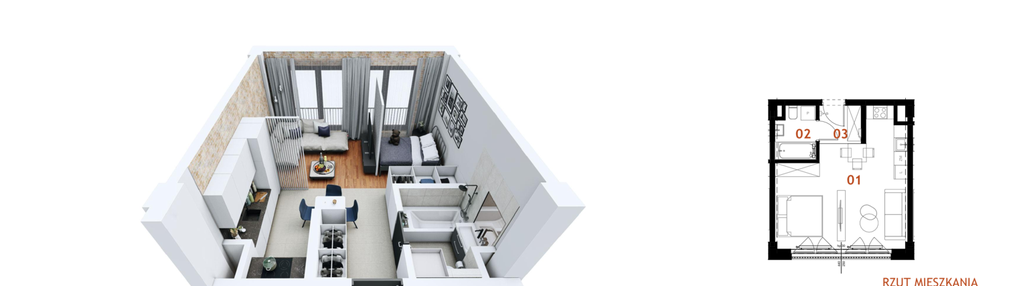 Mieszkanie w inwestycji: Nowa Guzikarnia