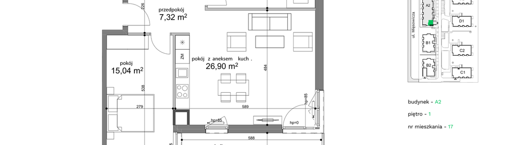 Mieszkanie w inwestycji: Forma Otwarta