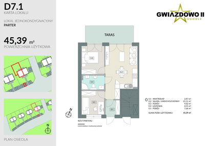 Mieszkanie w inwestycji: Gwiazdowo II