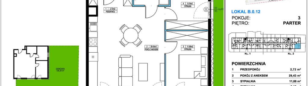 Mieszkanie w inwestycji: Jabłonova