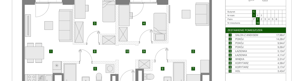 Mieszkanie w inwestycji: Osiedle Urbino