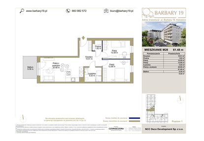 Mieszkanie w inwestycji: Barbary 19