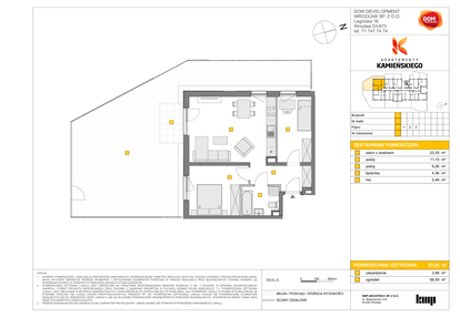 Mieszkanie w inwestycji: Apartamenty Kamieńskiego
