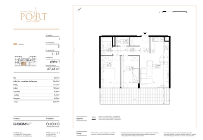 Mieszkanie w inwestycji: Warmiński Port etap V