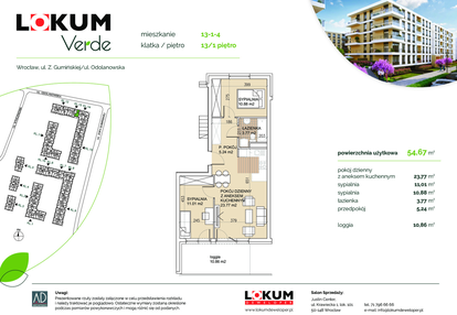 Mieszkanie w inwestycji: Lokum Verde etap III