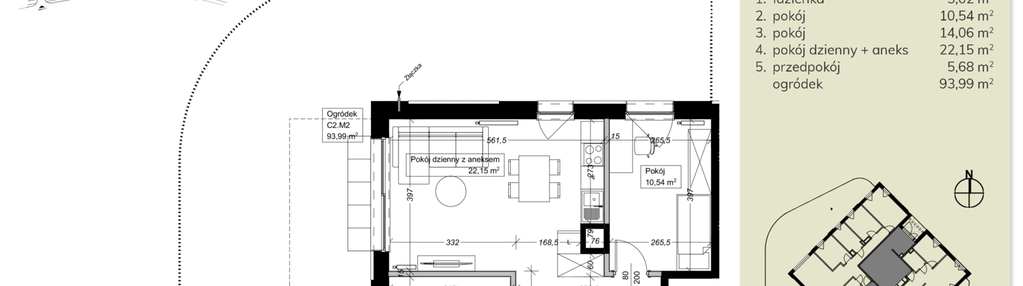 Mieszkanie w inwestycji: Apartamenty przy Parku Szczytnickim