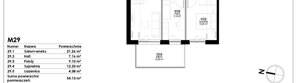 Mieszkanie w inwestycji: Kamieniczki za Strugą