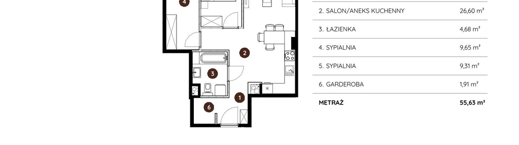 Mieszkanie w inwestycji: Murapol RiverSide