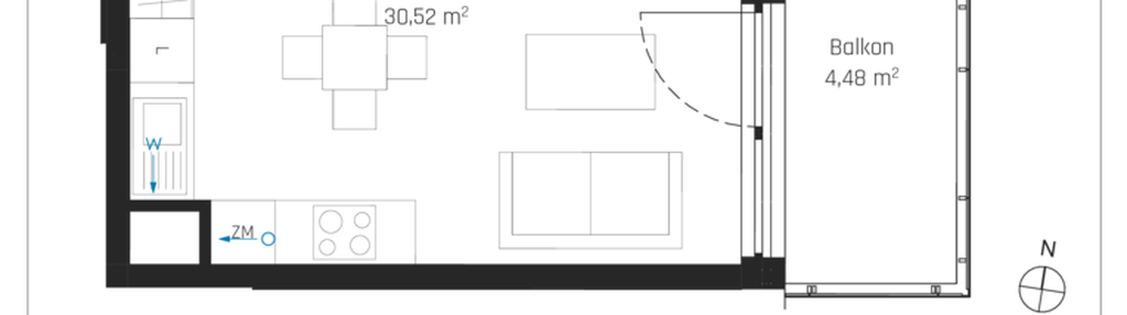 Mieszkanie w inwestycji: Nadmotławie Apartments etap I