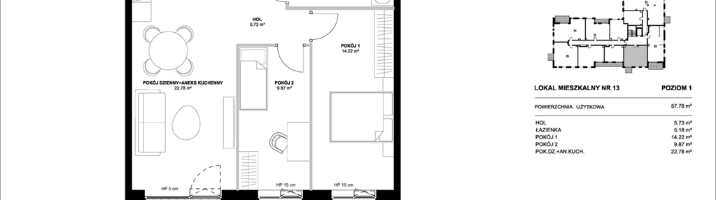 Mieszkanie w inwestycji: Antracyt