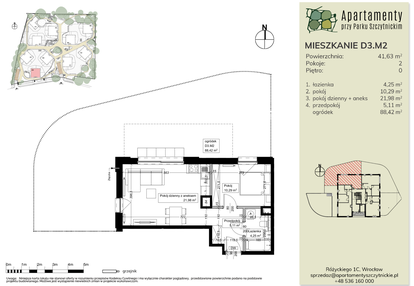 Mieszkanie w inwestycji: Apartamenty przy Parku Szczytnickim