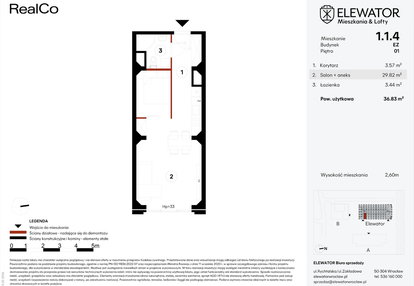 Mieszkanie w inwestycji: Elewator - Mieszkania i Lofty
