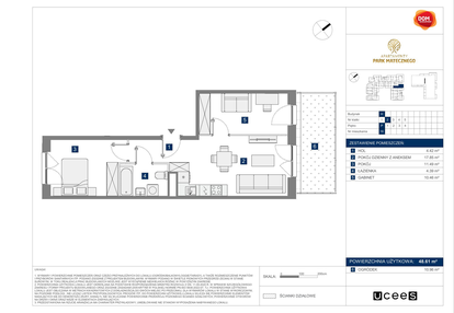 Mieszkanie w inwestycji: Apartamenty Park Matecznego Etap 2.2