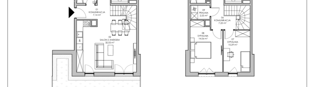 Mieszkanie w inwestycji: Skwer Harmonia II