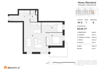 Mieszkanie w inwestycji: Nowy Standard