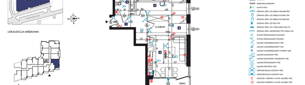 Mieszkanie w inwestycji: Chodźki Residence 2