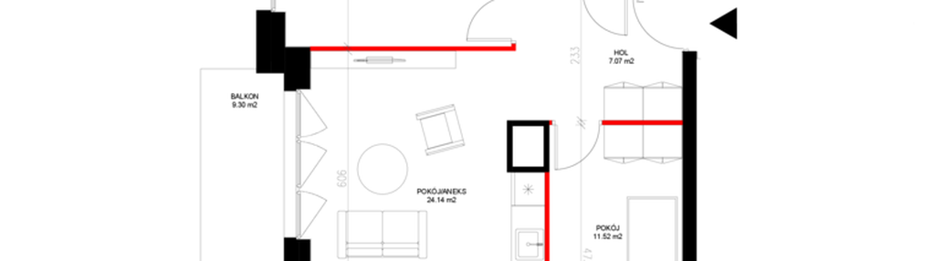Mieszkanie w inwestycji: INSPIRE ETAP IV – bud. E