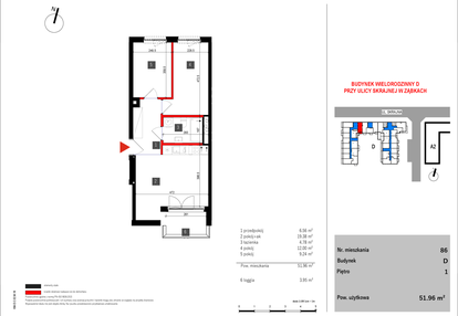 Mieszkanie w inwestycji: Skrajna 9 bud. D