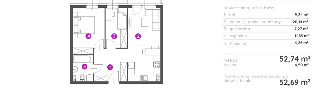 Mieszkanie w inwestycji: Murapol Osiedle Wolka