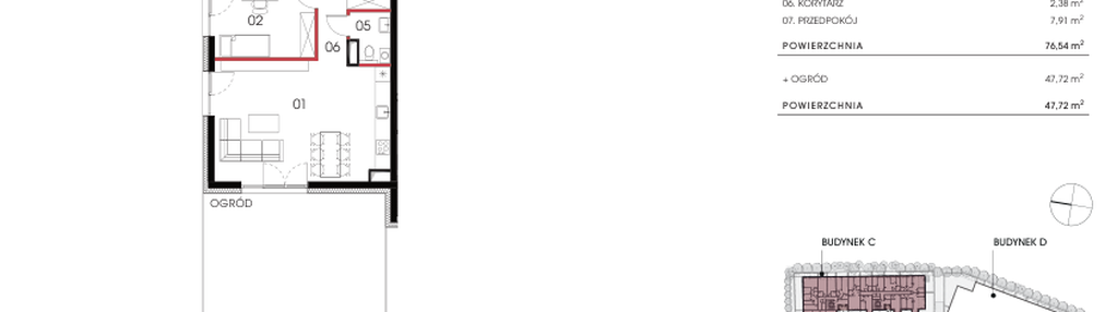 Mieszkanie w inwestycji: Naramowicka 100