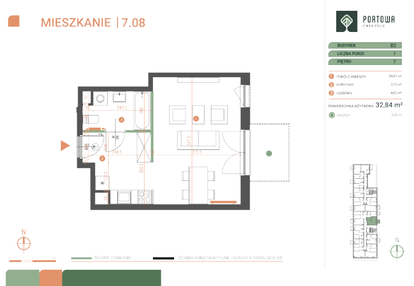 Mieszkanie w inwestycji: Casa Feliz Portowa