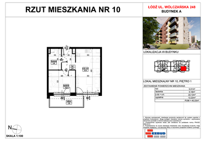 Mieszkanie w inwestycji: Wólczańska 248 - etap II