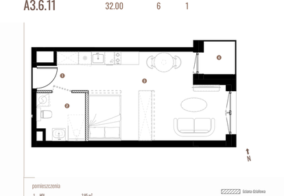 Mieszkanie w inwestycji: Belg Apartamenty etap II
