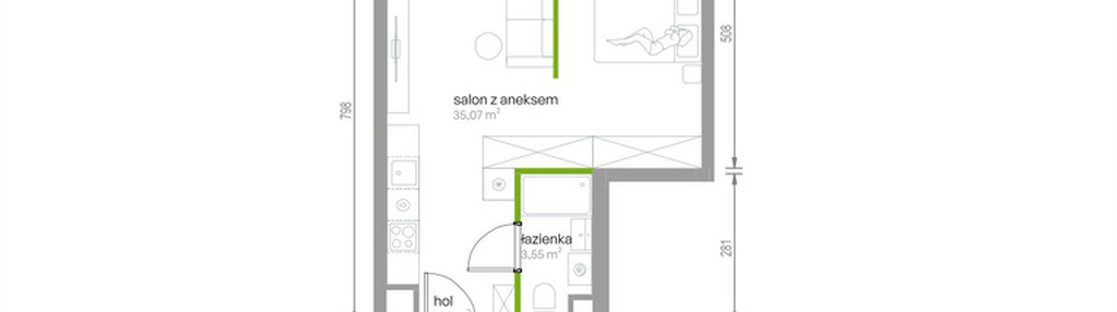 Mieszkanie w inwestycji: Kijowska Vita