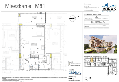 Mieszkanie w inwestycji: Apartamenty Widok