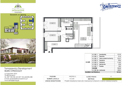 Mieszkanie w inwestycji: Jaśminowe Wzgórze - etap II