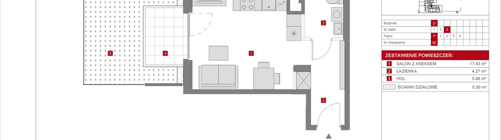 Mieszkanie w inwestycji: Dzielnica Mieszkaniowa Metro Zachód - etap 8.2