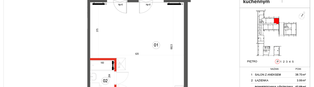 Mieszkanie w inwestycji: Stalowa Form 43.45