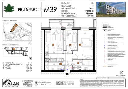 Mieszkanie w inwestycji: Felin Park II etap 2