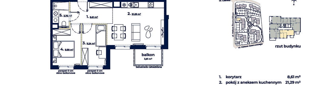 Mieszkanie w inwestycji: Osiedle Kompas
