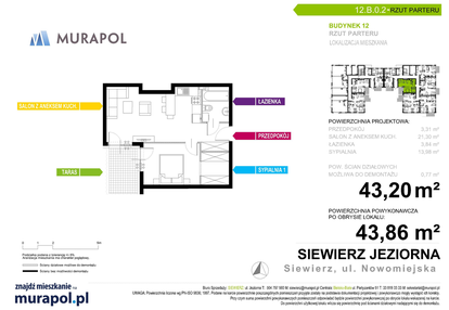 Mieszkanie w inwestycji: Murapol Siewierz Jeziorna