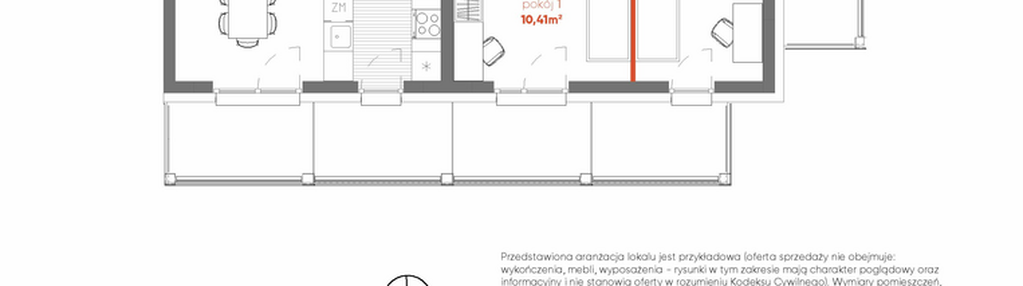 Mieszkanie w inwestycji: Pierwsza Dzielnica - etap III